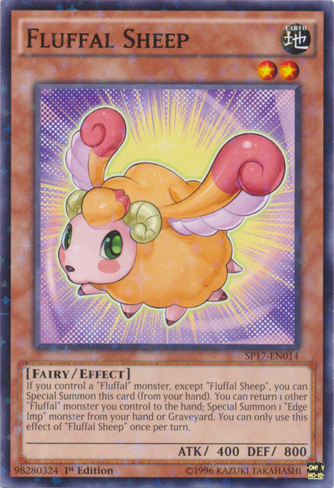 Fluffal Sheep [SP17-EN014] Starfoil Rare