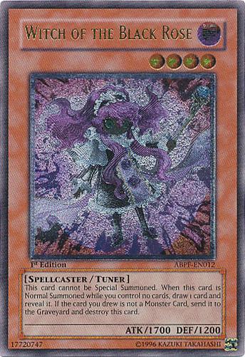 black rose cards yugioh Witch of the Black Rose [ABPF-EN012] Ultimate Rare