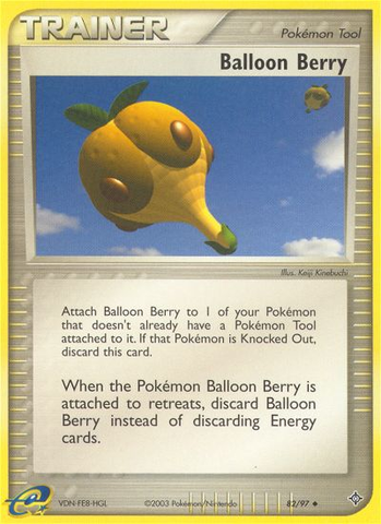 Balloon Berry (82/97) [EX: Dragon]