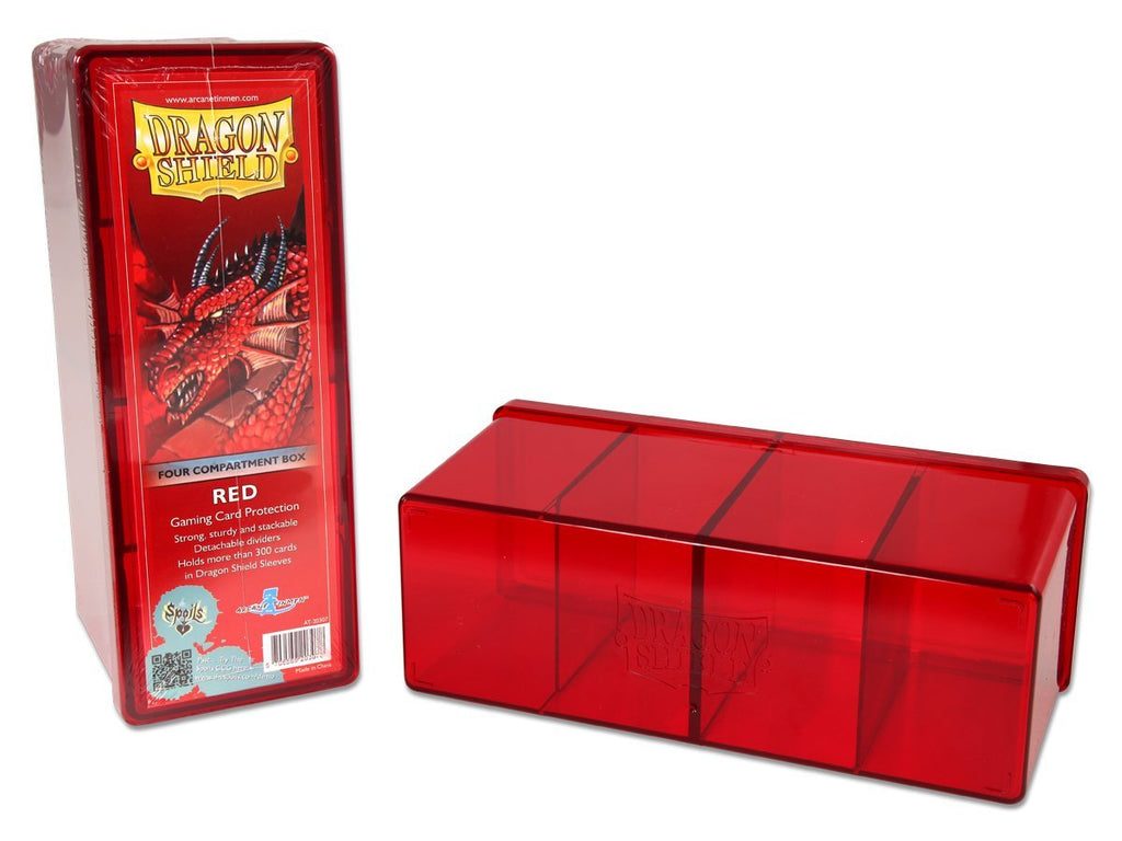 Dragon Shield Four Compartment Box 270+ Cards