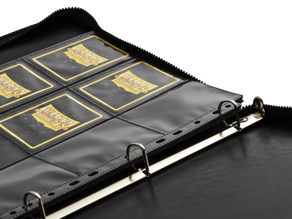 Dragon Shield Zipster Binder Black *Pocket Pages Not Included*