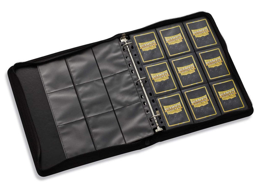 Dragon Shield Zipster Binder Black *Pocket Pages Not Included*