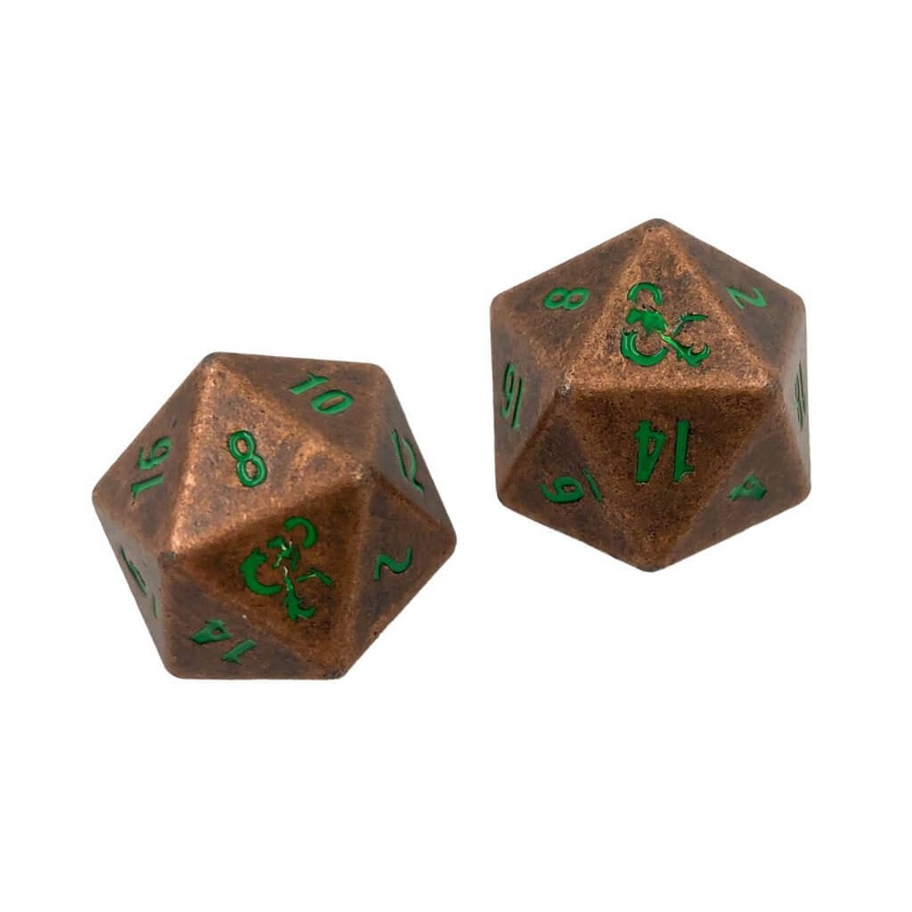 Ultra Pro Heavy Metal D&D D20 Dice Set