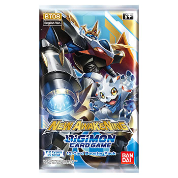 Digimon CCG New Awakening BT08 Booster
