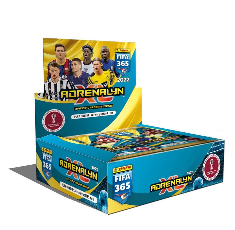 Panini Adrenalyn XL FIFA 365 2022 Soccer Booster Box Panini Adrenalyn XL FIFA 365 2022 Soccer Booster Box