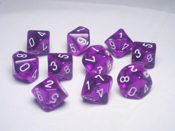 Chessex Dice Set of Ten D10s