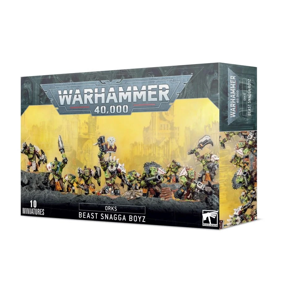 50-51 Warhammer 40k Ork Beast Snagga Boyz