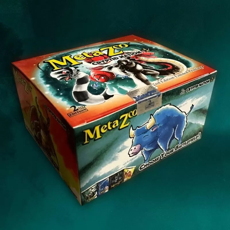 metazoo tcg cryptid nation booster box MetaZoo TCG Cryptid Nation Second Edition Booster Box