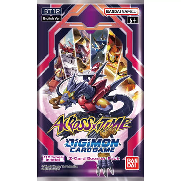 Digimon Card Game Across Time BT12 Booster
