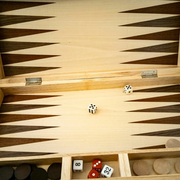 LPG Wooden Folding Backgammon Set 45cm