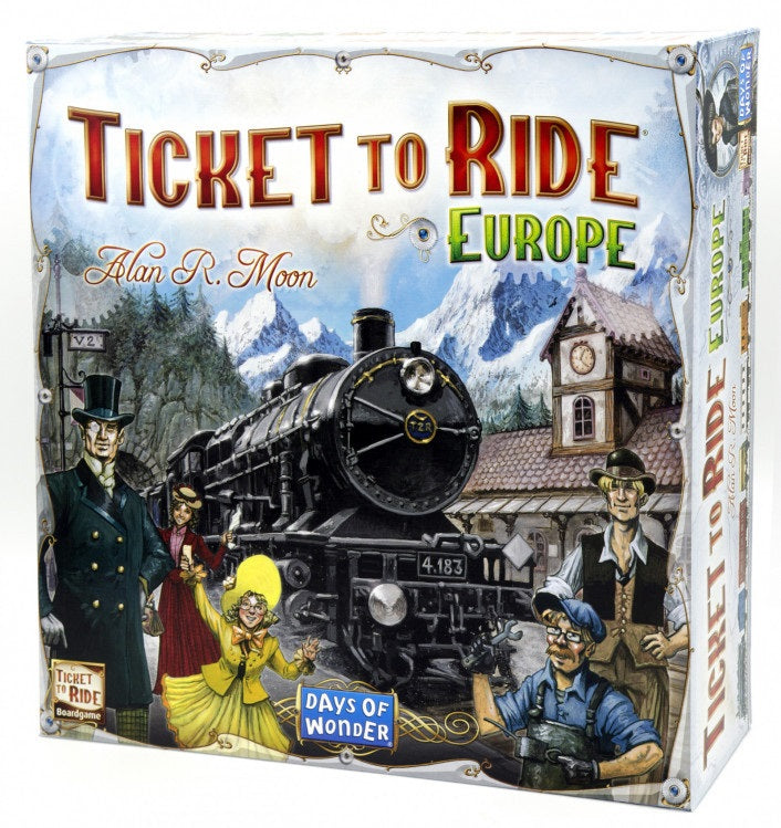 Ticket to Ride Europe Board Game