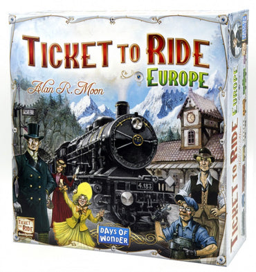 Ticket to Ride Europe Board Game