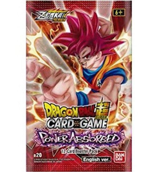 Dragon Ball Super Power Absorbed BT20 Booster Dragon Ball Super Power Absorbed BT20 Booster
