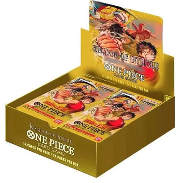 *Limit 2* One Piece CCG Kingdoms of Intrigue Booster Box OP04