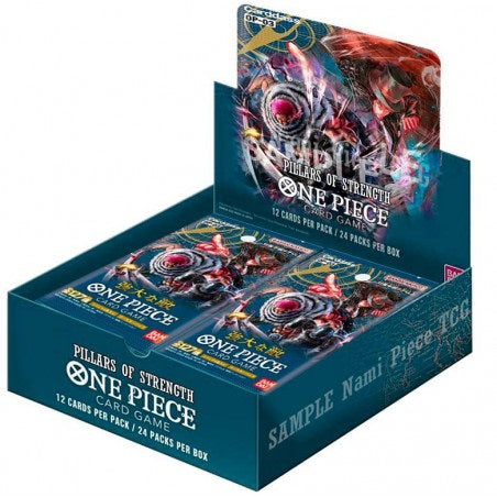 One Piece CCG Pillars of Strength Booster Box OP03