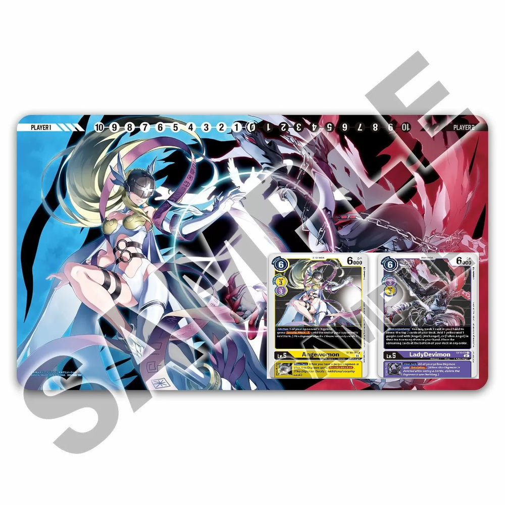 Digimon Game Tamer Goods Set Angewomon & LadyDevimon PB14