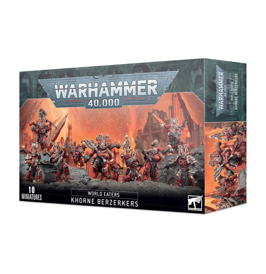 43-10 Warhammer 40K - World Eaters: Khorne Berzerkers