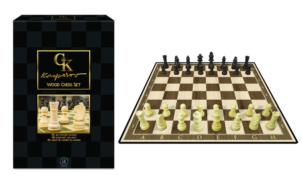 Kasparov Wood Chess Set