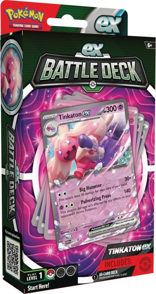 POKÉMON TCG Chien-Pao & Tinkaton ex Battle Deck