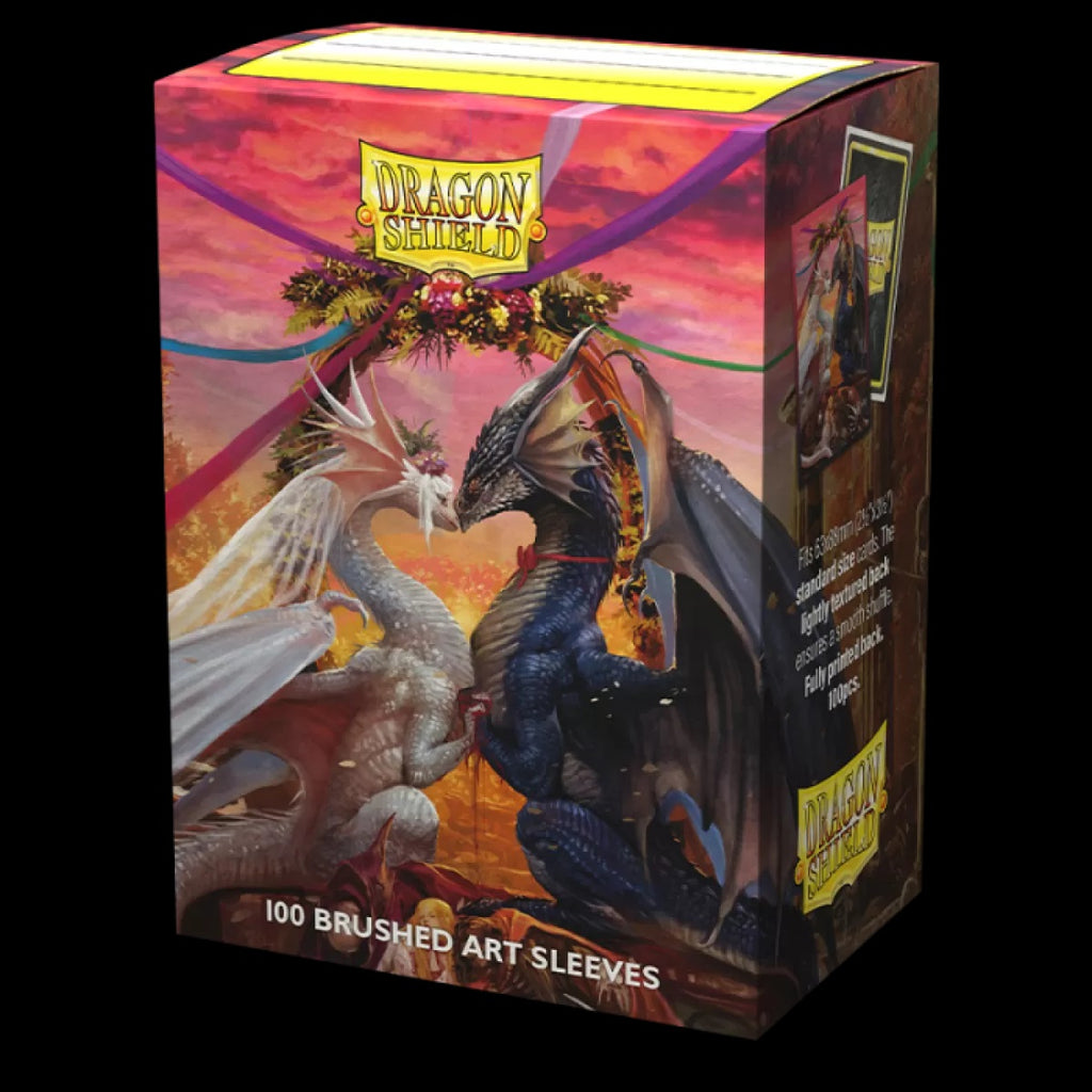 Dragon Shield Art Brushed Sleeves Standard x100