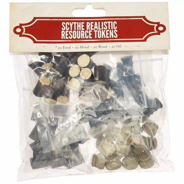 Scythe Board Game Realistic Resource Tokens (80)