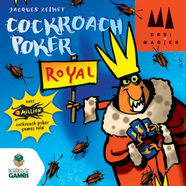 Cockroach Poker Royal Board Game