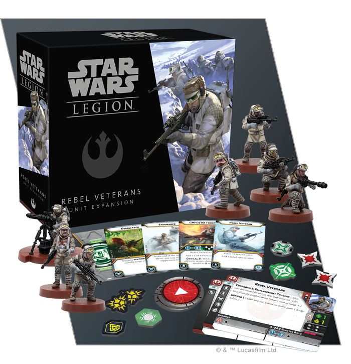 Star Wars: Legion Rebel Veterans Expansion