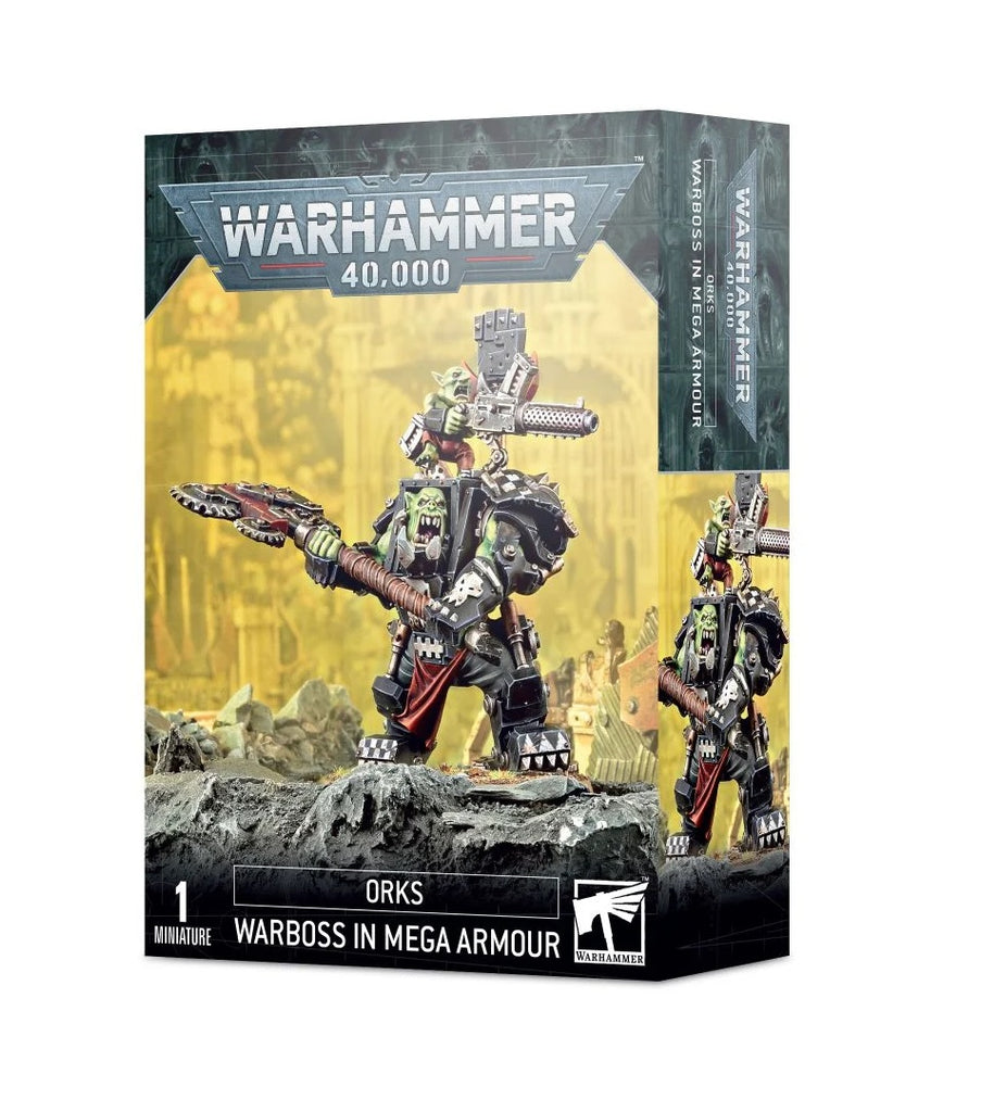 Ork Warboss in Mega Armour