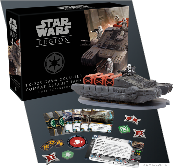 Star Wars: Legion TX-225 GAVw Occupier Combat Assault Tank Expansion