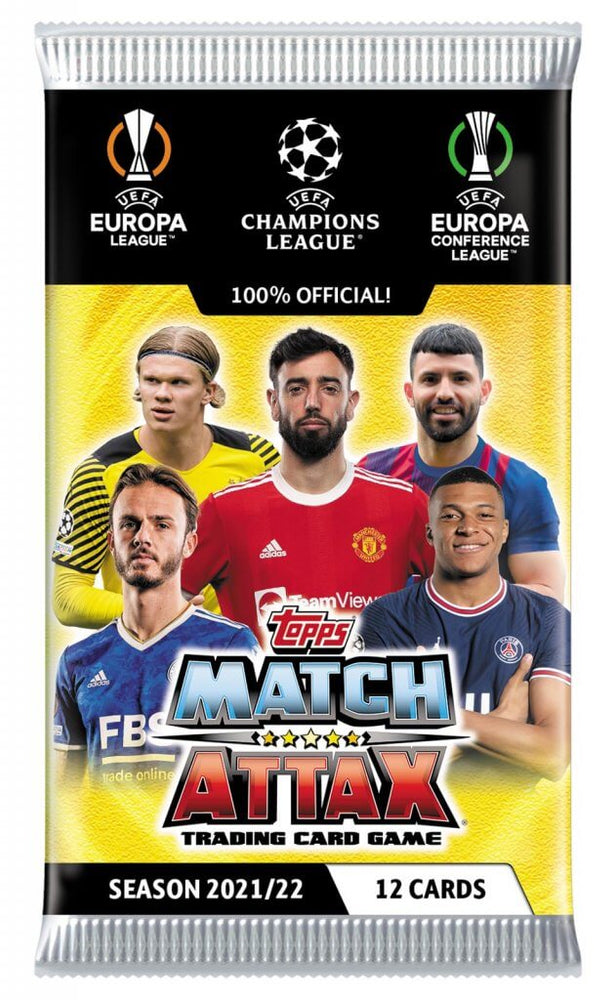Topps Match Attax UEFA Champions League 2021/2022 Soccer Booster