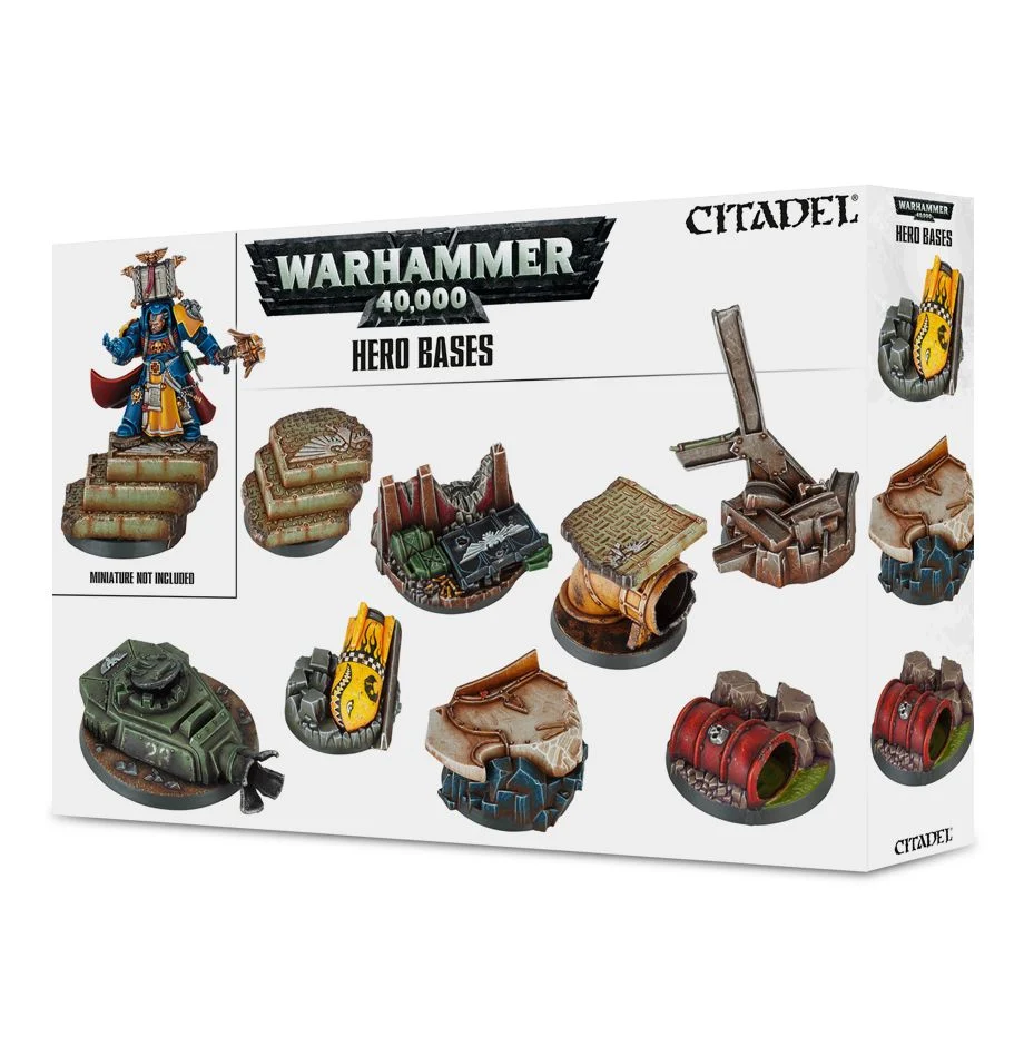 Warhammer 40k Hero Bases