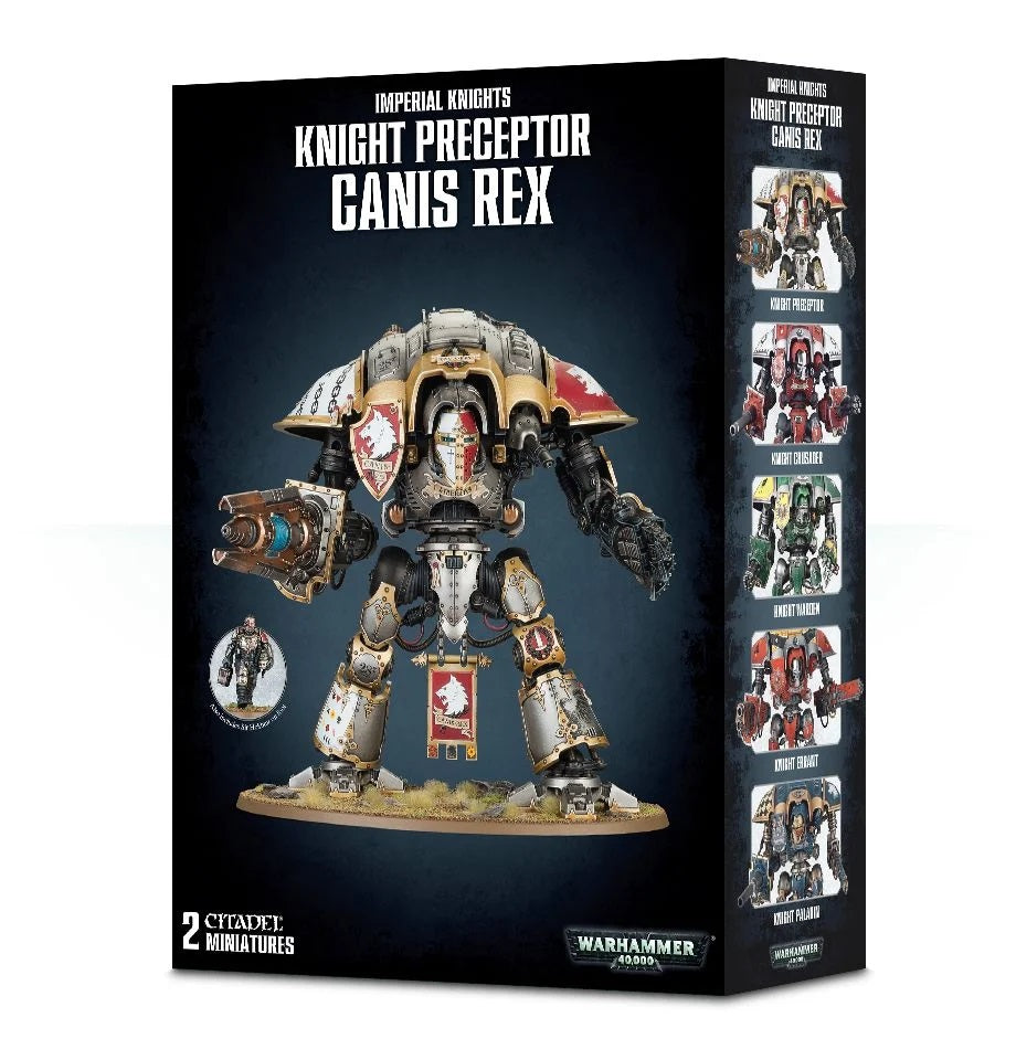 Imperial Knight Perceptor Canis Rex / Warden / Crusader / Gallant