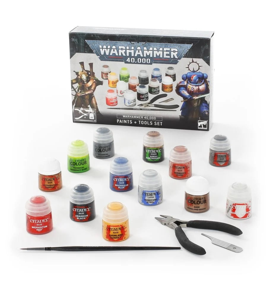 40K Paint and Tools Set