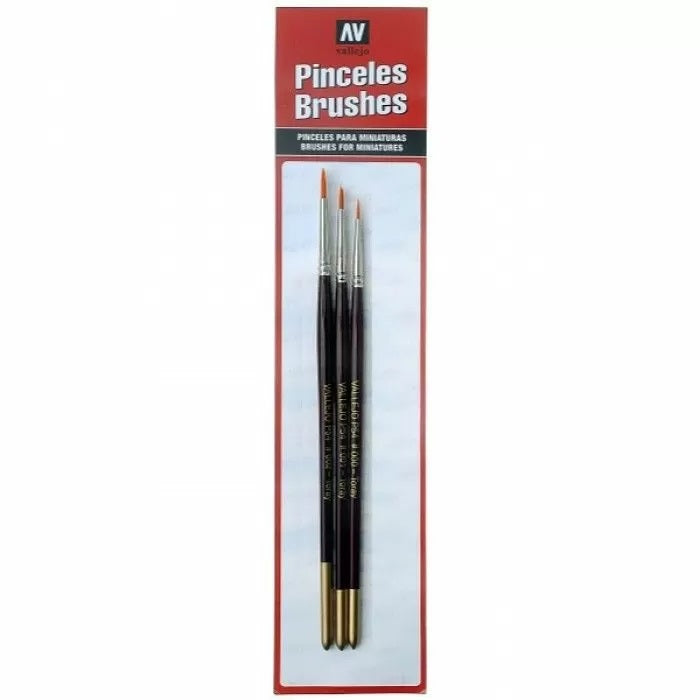 Vallejo Paint Brush Set