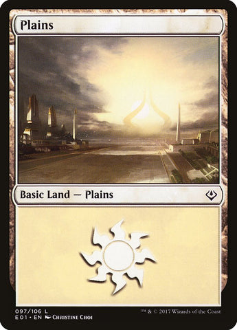 Plains (97) [Archenemy: Nicol Bolas]