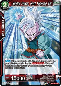 Hidden Power, East Supreme Kai (Reprint) (TB2-012) [Battle Evolution Booster]