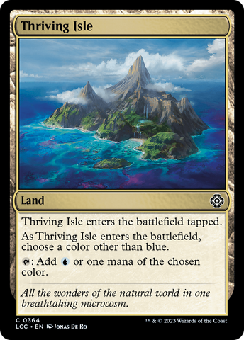 Thriving Isle [The Lost Caverns of Ixalan Commander]