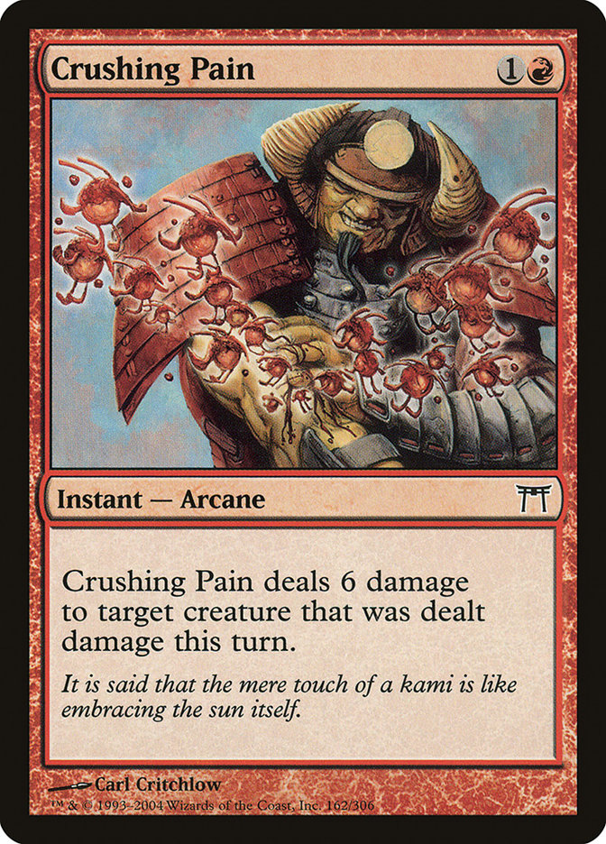 Crushing Pain [Champions of Kamigawa]