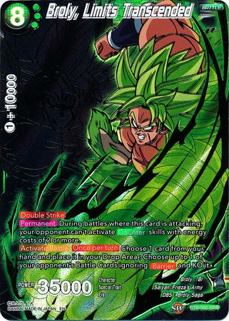 Broly, Limits Transcended (SPR) (BT6-060_SPR) [Destroyer Kings]