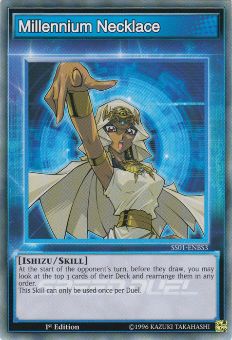 yu gi oh millennium deck Millennium Necklace [SS01-ENBS3] Common