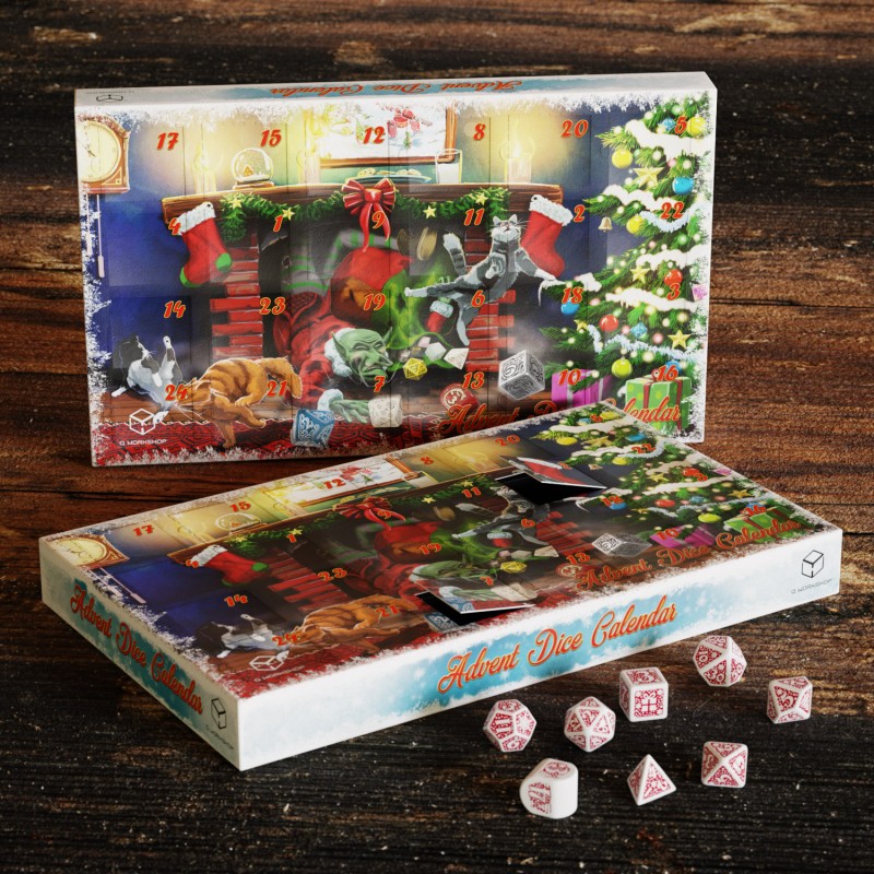 Q Workshop Advent Dice Calendar 2021