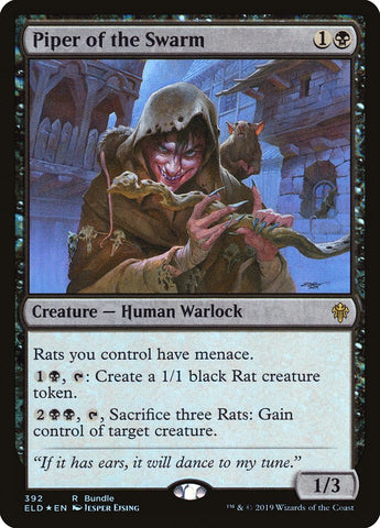Piper of the Swarm (Bundle) [Throne of Eldraine]