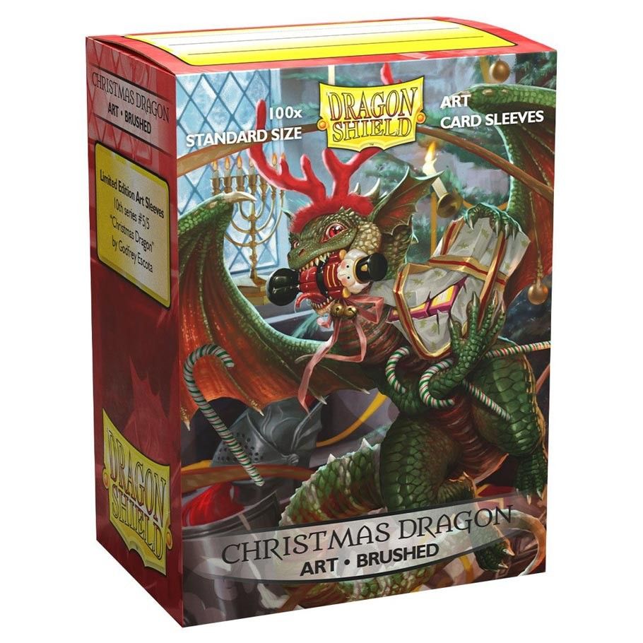 Dragon Shield Art Brushed Sleeves Standard x100