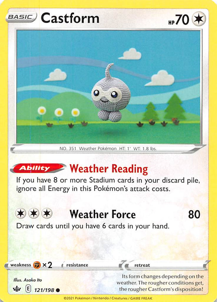 Castform (121/198) [Sword & Shield: Chilling Reign]