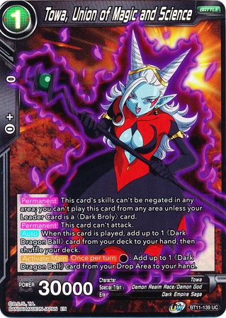 Towa, Union of Magic and Science (BT11-139) [Vermilion Bloodline 2nd Edition]