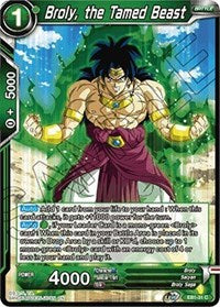 Broly, The Tamed Beast (EB1-31) [Battle Evolution Booster]