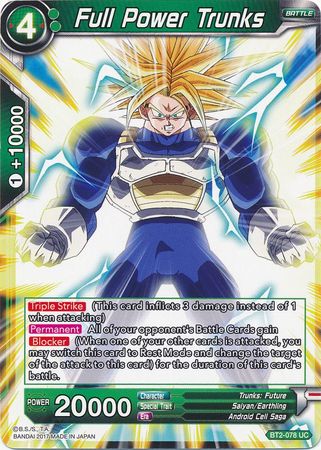 Full Power Trunks (BT2-078) [Union Force]