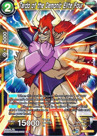 Tardo of the Demonic Elite Four (BT11-108) [Vermilion Bloodline]