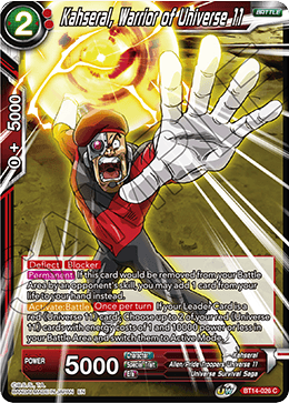 Kahseral, Warrior of Universe 11 (BT14-026) [Cross Spirits]