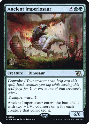 Ancient Imperiosaur [March of the Machine Prerelease Promos]